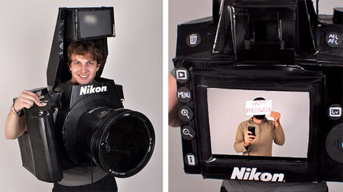 Tyler Card's DSLR Halloween costume